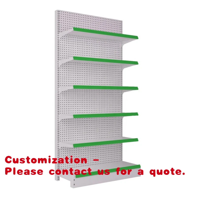 Customize.OEM Heavy Duty Supermarket Store Metallic Shelves Display Racks Shelving Gorcery Store Equipment