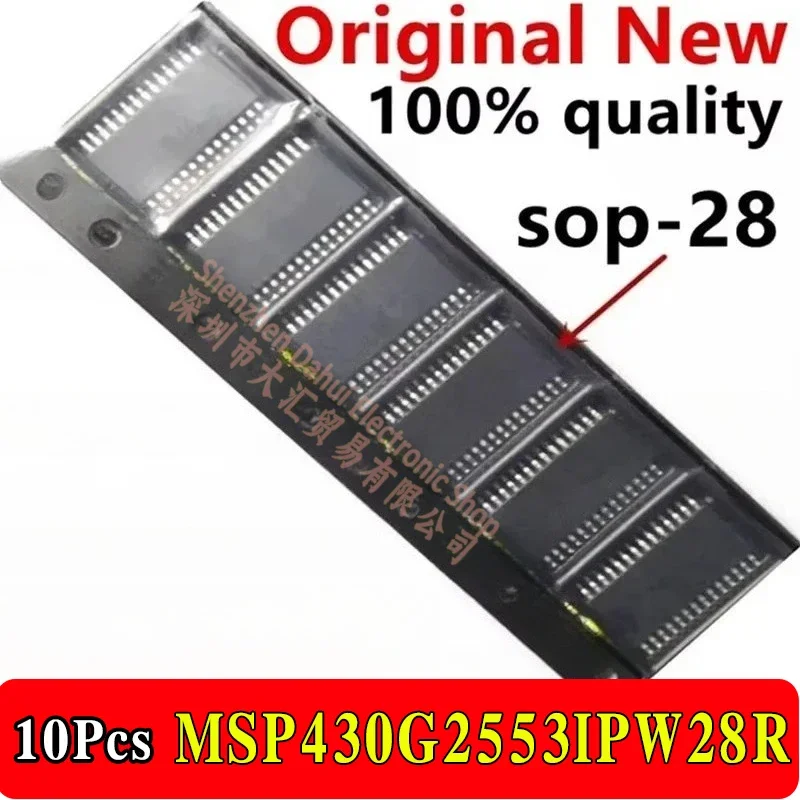 (10piece)100% New MSP430G2553IPW28R MSP430G2553IPW MSP430G2553 430G2553 TSSOP28