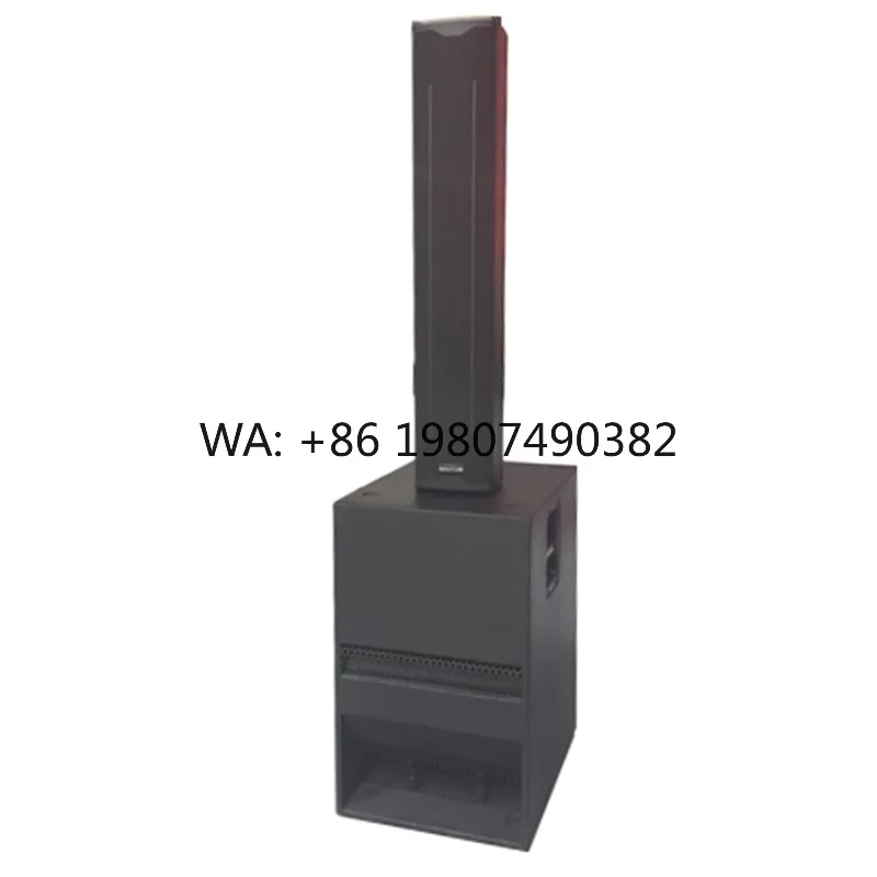 450W 4*6.5 Inch Column Array Speaker Matched 15 Inch Active Subwoofer Professional DJ PA Stage Audio Sound System