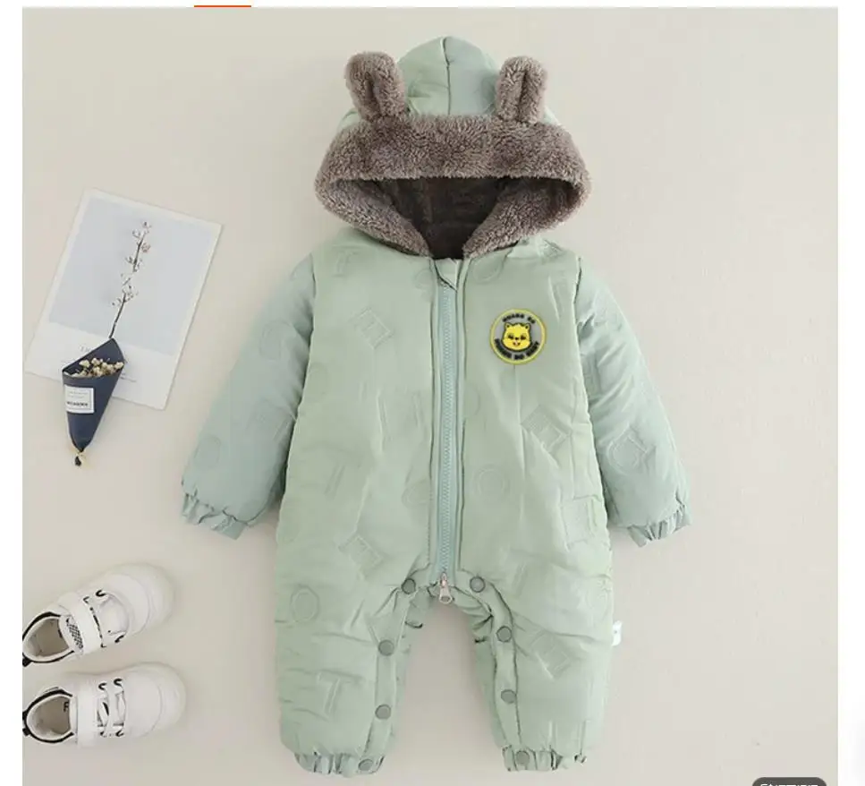 Baby lovely cotton-padded jacket suits
