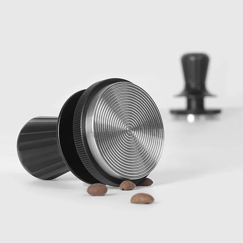 51/53.5/58.5MM Stainless Steel Espresso Press Tamper Constant Pressure Tamping Gadget with Comfortable Grip Espresso Making Tool 6