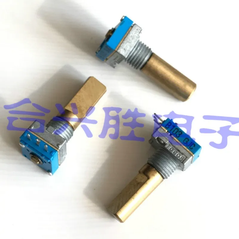 1 Piece 90 Degrees Precision Potentiometer TP96N93 Single B10K B103 Light Feel Shaft Length 20MM High Life