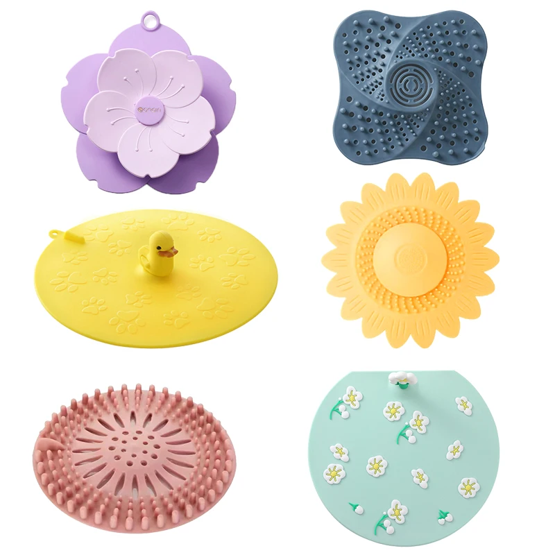 

Пробка для ванны, сетчатая пробка для волос, канализационная круглая крышка для слива пола, пробка для раковины, антизасоряющаяся ванна для бассейна для кухни