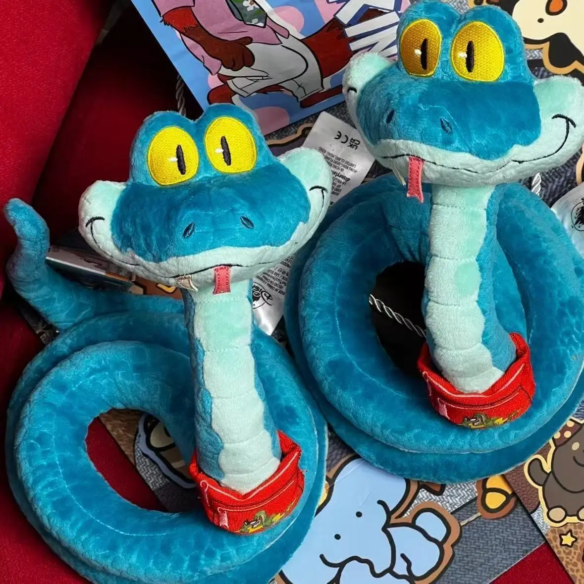 

Милая плюшевая игрушка-змейка Гэри, в стиле Crazy Animal City, очень милая и забавная, подарок для детей