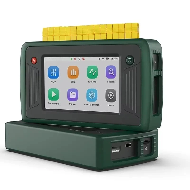 Multichannel Data Logger Support RTD NTC Power Current Voltage PT100 Temperature Recorder and Monitor