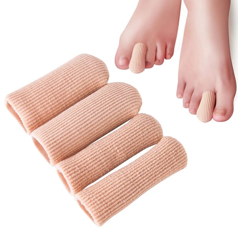 New Durable Gel Cap Finger Toe Blister Callouses Relief Tube Protector Small Foot Care Health Toe Health to Insoles