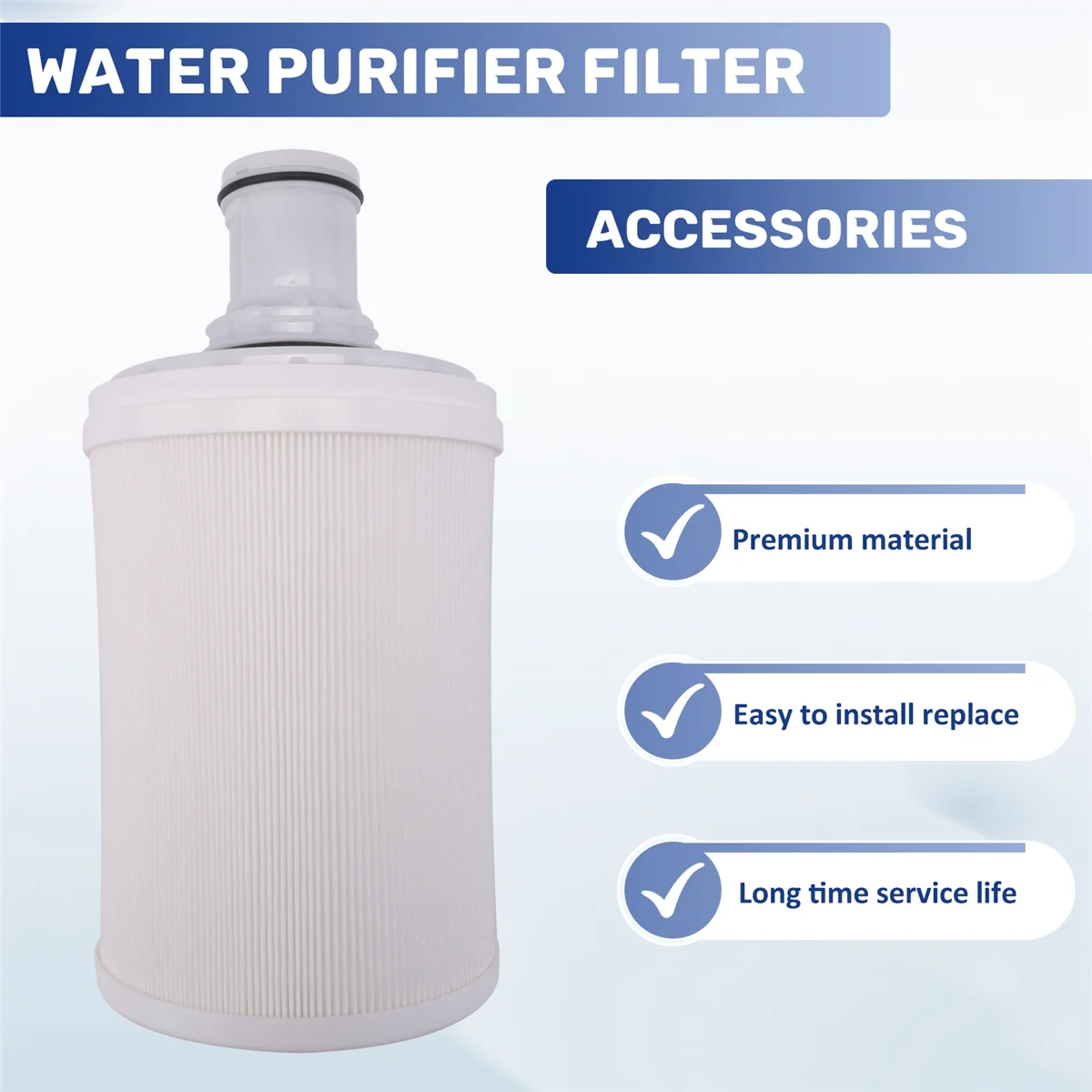 

100186M For 100188Ch 100186M Water Purifier Filter Uv Belt Front Filter