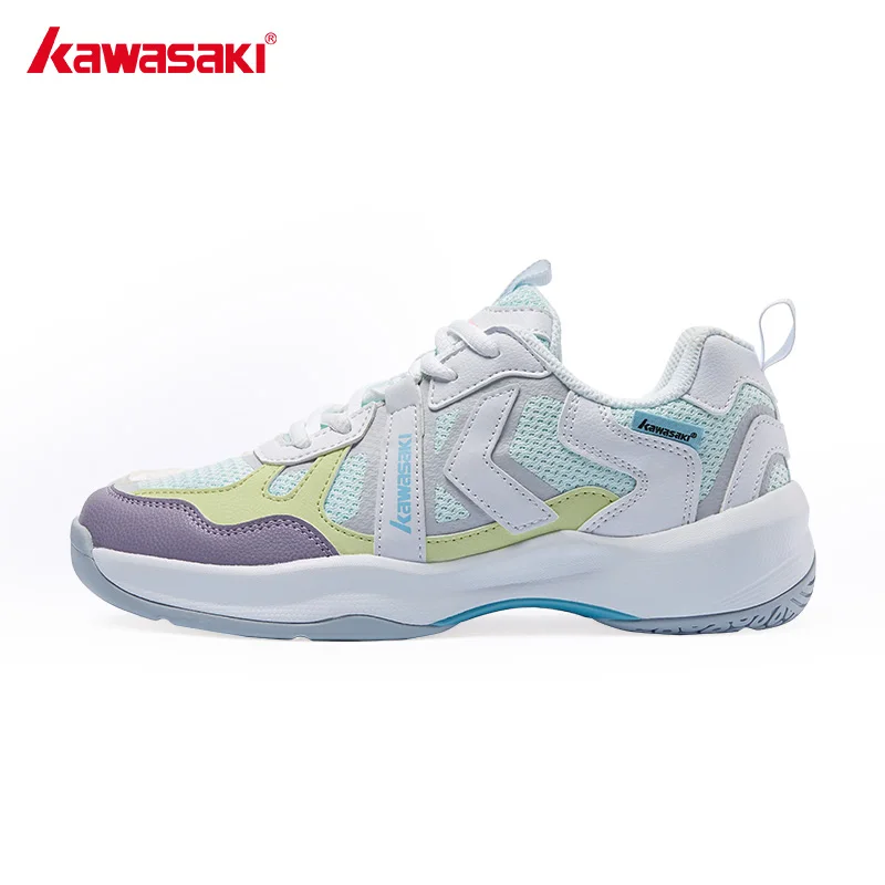 Kawasaki Male Sneakers Unisex Badminton Shoes Tennis Female Casual Shock Absorbing Professional Women\'s Sports Shoes