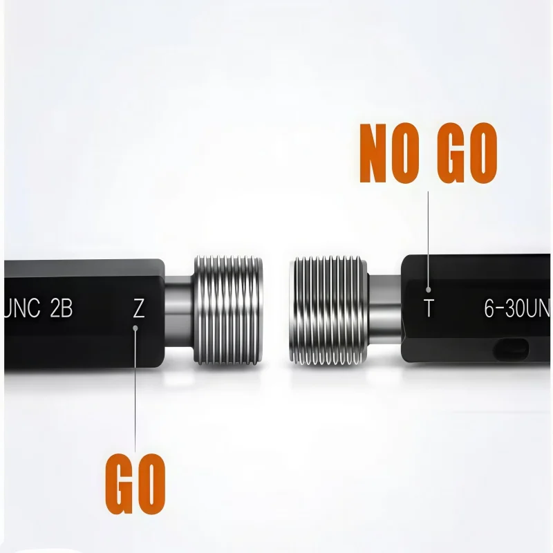 1PCS 3B  America Standard Fine Tooth Thread Plug Gauge Measure Tool UNC UNF UNS UNEF   1''9/16  1''5/8  1''11/16  1''3/4  UN