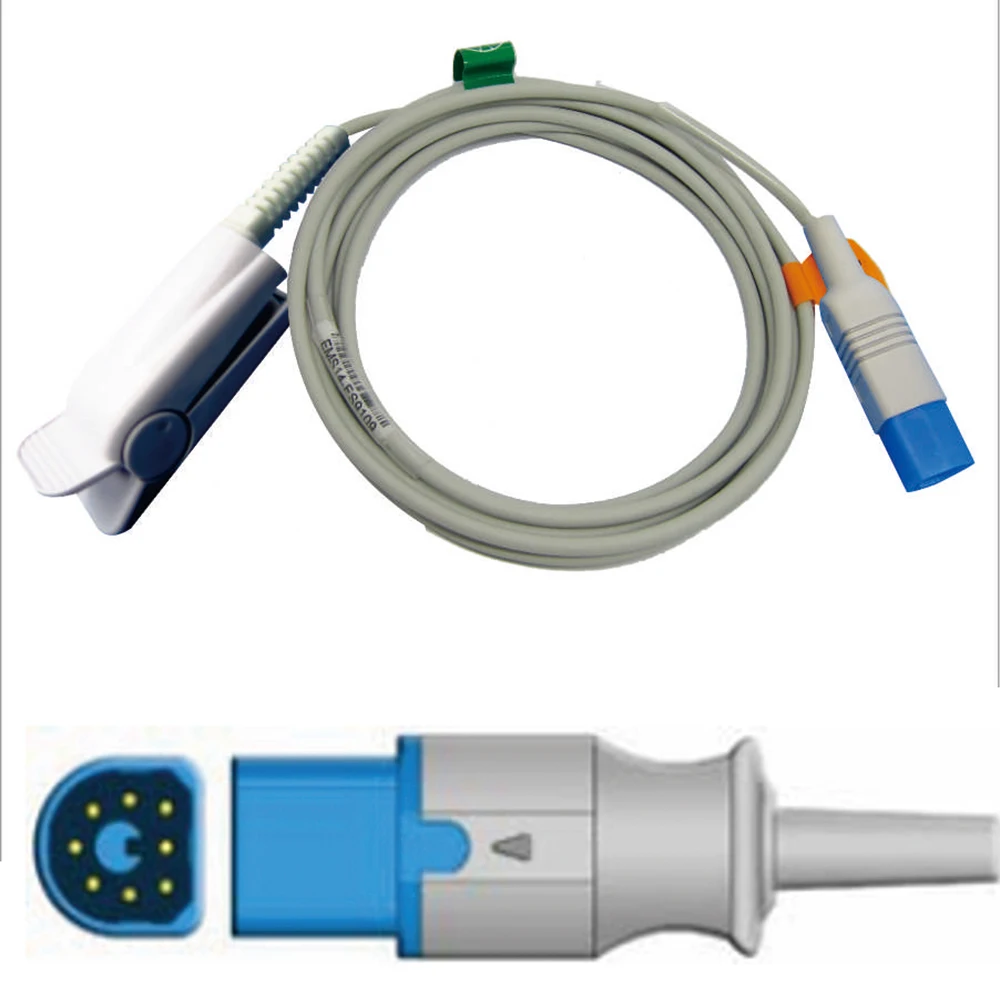 

Совместим с PHI * LI * PS, 8-контактными мониторами пациента, многоразовым SPO2 Prob-датчиком для пульсоксиметра, пульса и тестирования SPO2