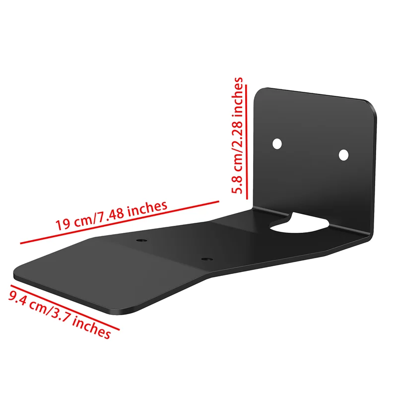 Dudukan Logam Pemasangan Di Dinding untuk Sonos Era 300 Rak Organizer Tempat Penyimpanan Dinding Kamar Tidur Audio Braket Speaker Pintar