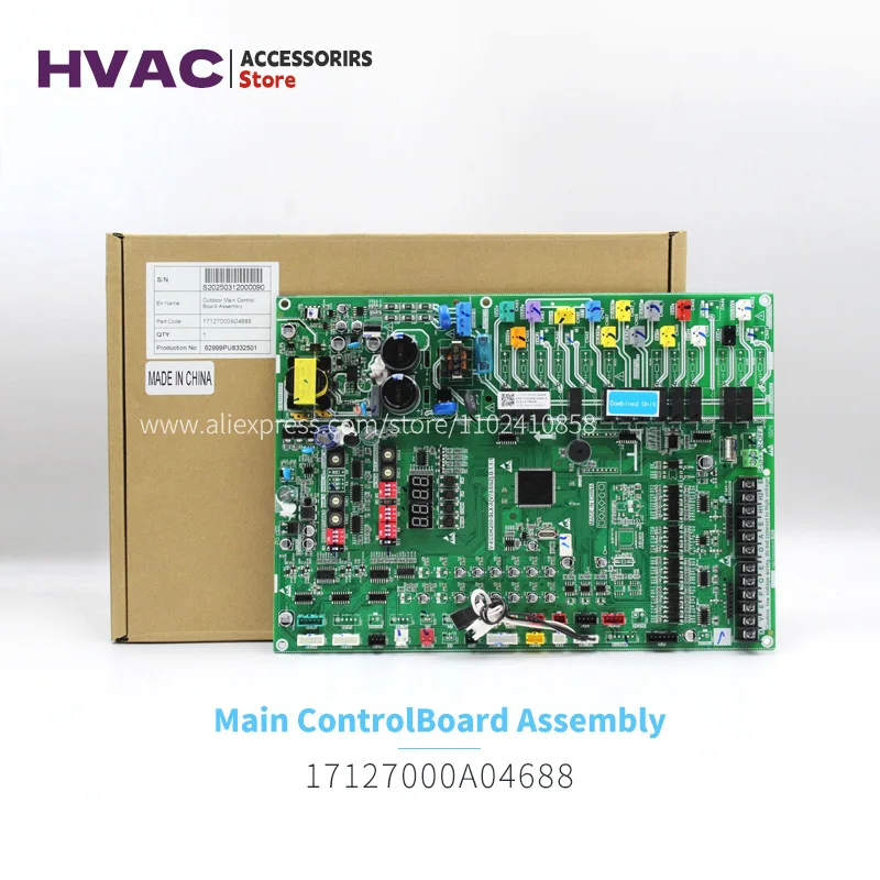 Subconjunto de tablero de control principal 17127000A04688 MDV-735(26)W/D2SN1-8X2.D.1.3.1 para piezas de aire acondicionado de unidad exterior Trane MDV VRFO
