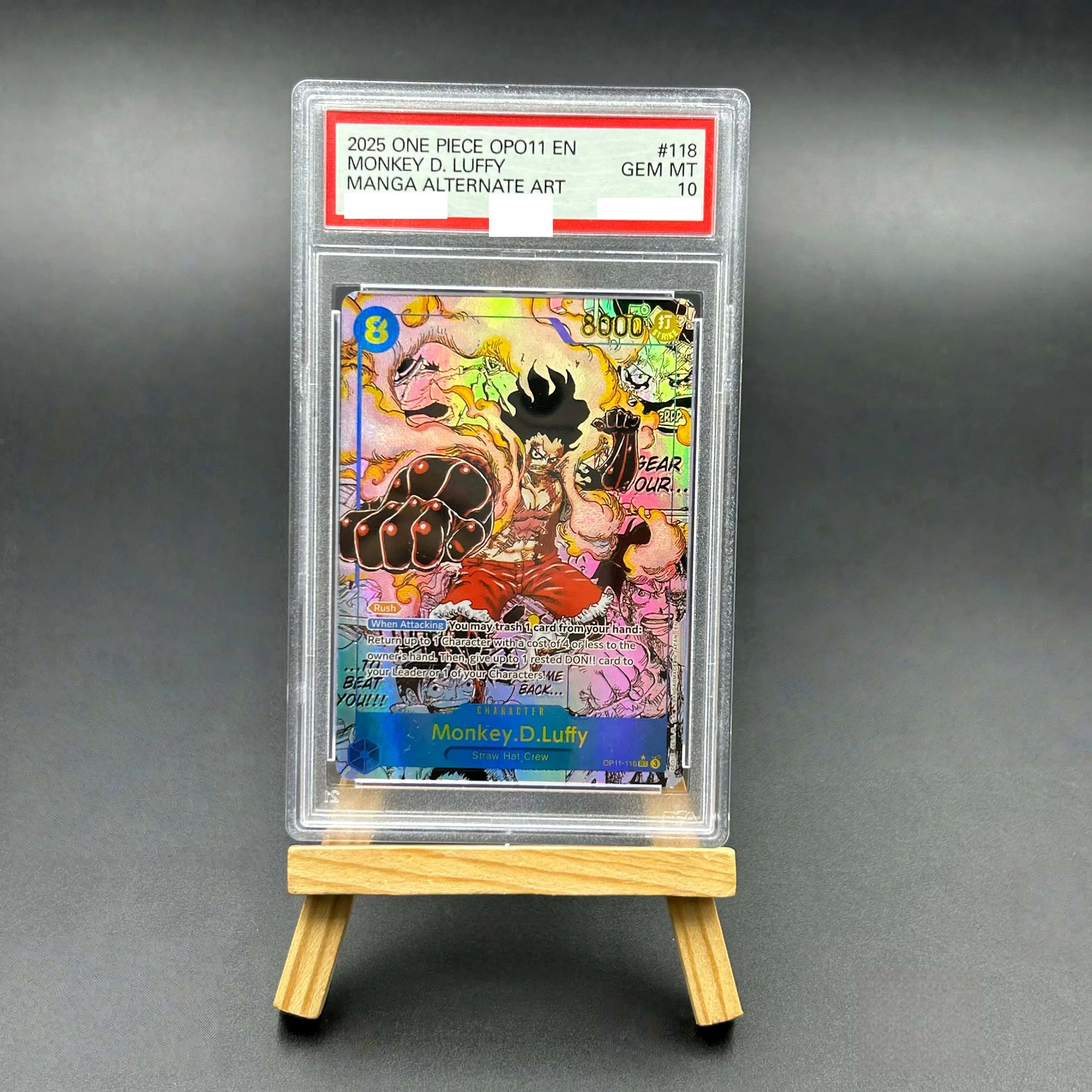 2025 One Piece TCG Japanese OP11 Monkey D. Luffy #119 3rd