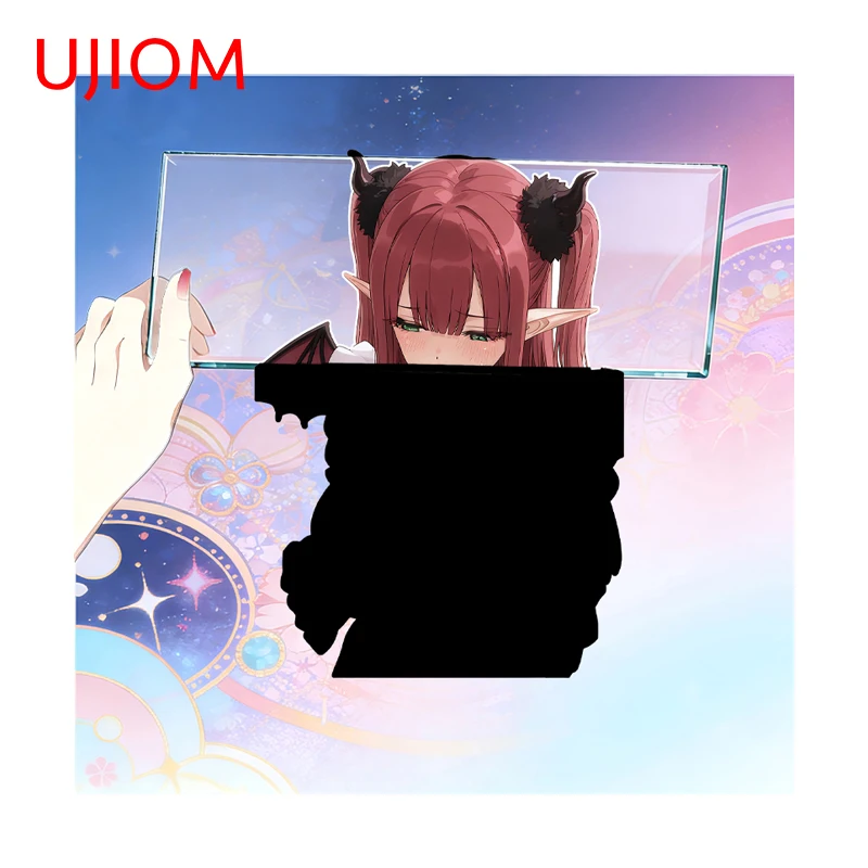 UJIOM Devil Girl Wall Sticker Bedroom Wardrobe Personality Creative Decal Design For Living Room Aquaflask Computer Host