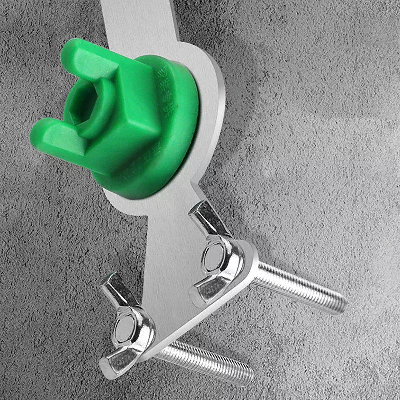 Steel Stainless Hot and Cold Water Pipes Leveler Multi-Purpose Fixed Leveler Mounting Aid for Effortless Water Heaters Shower