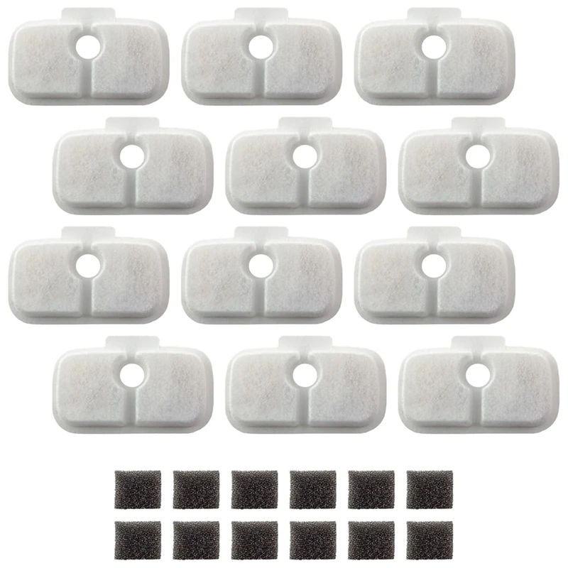 Filtros de substituição para Pet Water Fountain, Tripla Filtração, Cat Water Fountain, PETLIBRO PLWF105 PLWF115 PLWF005
