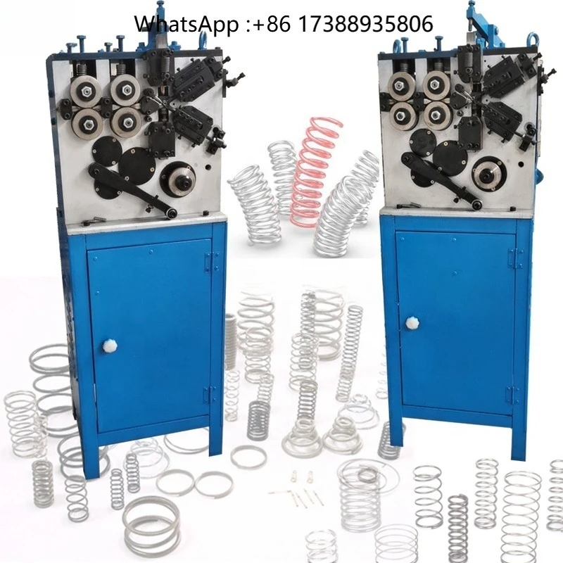 Automatic 0.8mm 16mm Small CNC Wire Torsion Coil Spring Rolls Maker Coiler Pocket Mattress Spring Coiling Forming Machine