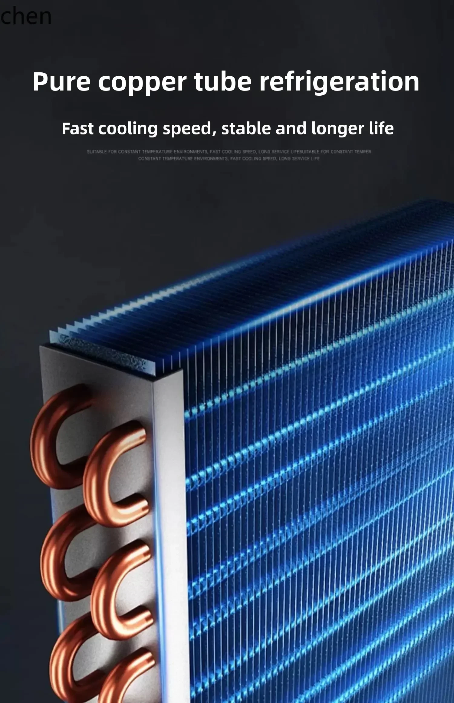 freezer kitchen vertical countertop refrigerated display  wall-mounted refrigerator mother and child cabinet upper body