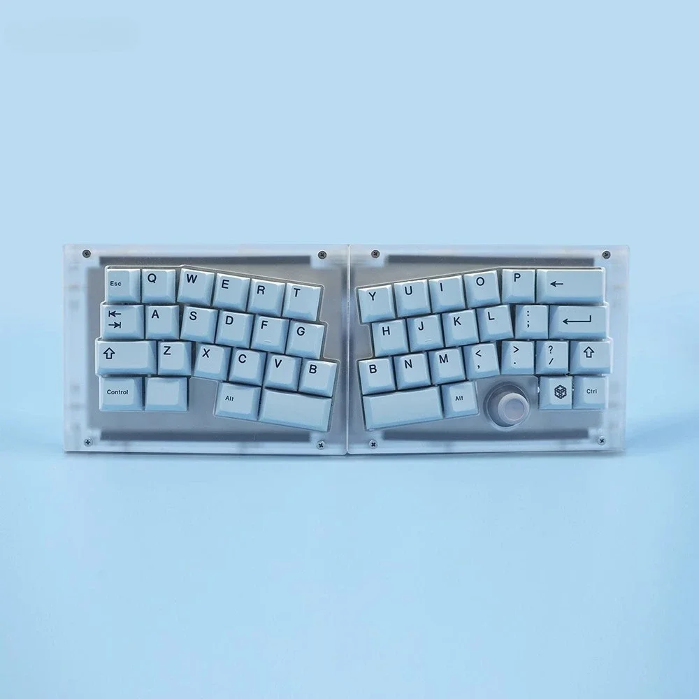 

Libra Mini 40% Keyboard Kit Custom Hot Swap Single-mode Gasket Ergonomics Transparent Case Acrylic Planck Mechanics Keyboard Kit