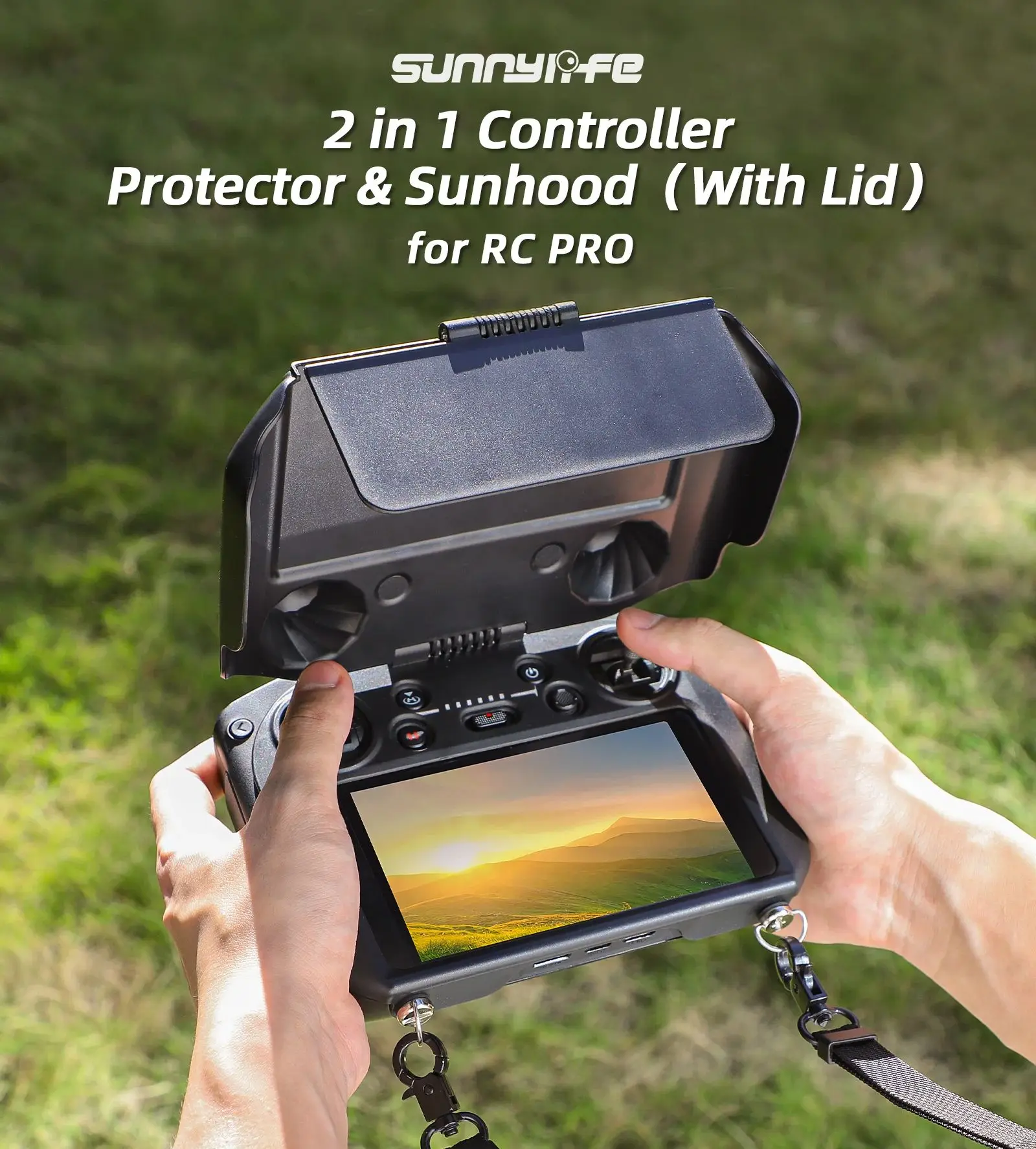 مظلة DJI PRO لـ Mavic 3 Pro/Mini 3 Pro/Air 2S/Mavic 3 ظلة مع لوحة ثانوية 2 في 1 ملحقات الغطاء الواقي