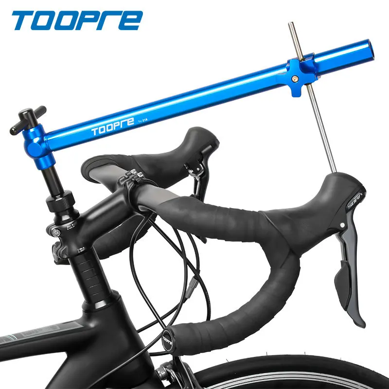 TOOPRE Road Bike Hand Shift Head Mount Handlebar Height Angle Left Right Symmetrical Adjuster Bicycle Handlebar Leveling Tools