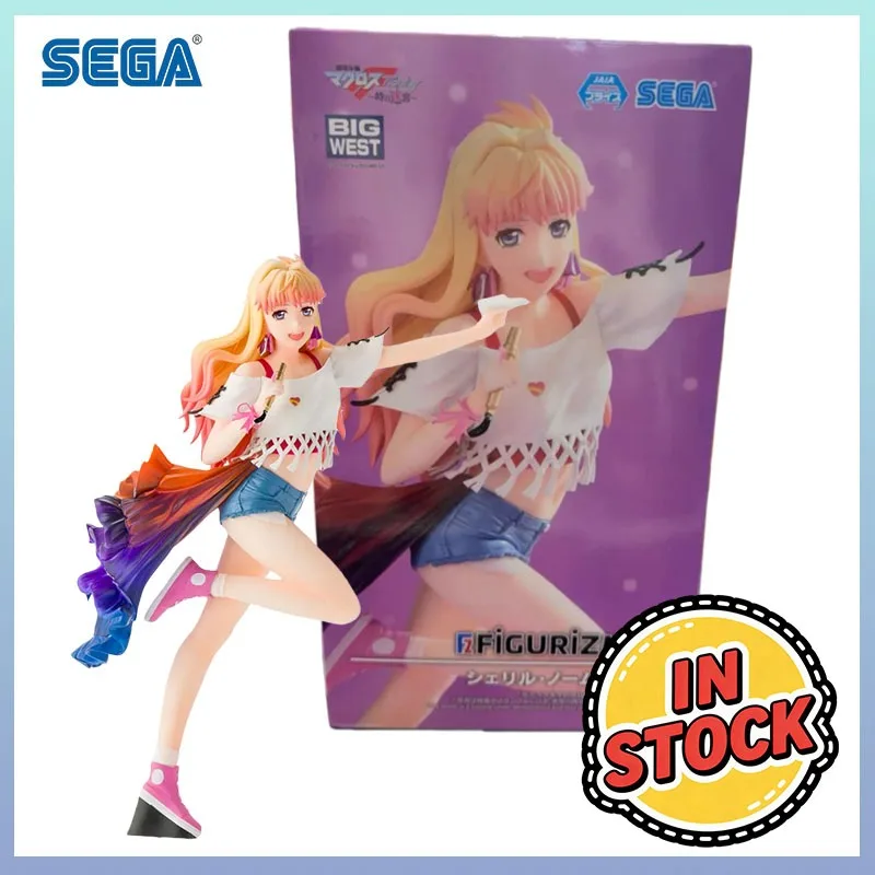 

SEGA В наличии Gekijou Tanpen Macross F Toki No Meikyuu Sheryl Nome Figurizm Alpha Toki No Meikyuu Ver Модель Украшения Kawaii