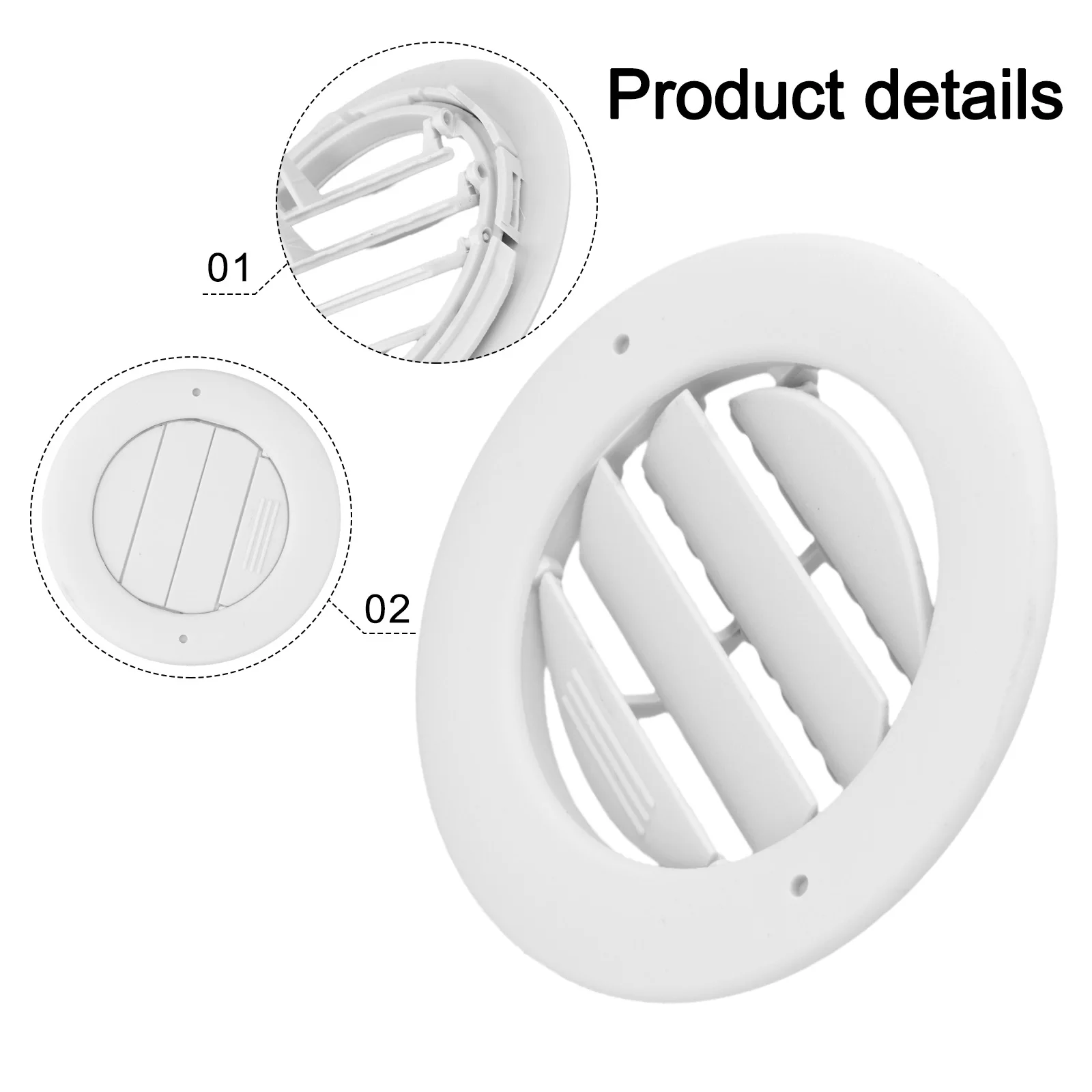 

AC Headliner Ceiling Roof Vent Fits For Explorer & For Flex Models OE No 8A8Z19893CA Engineered for Optimal Performance