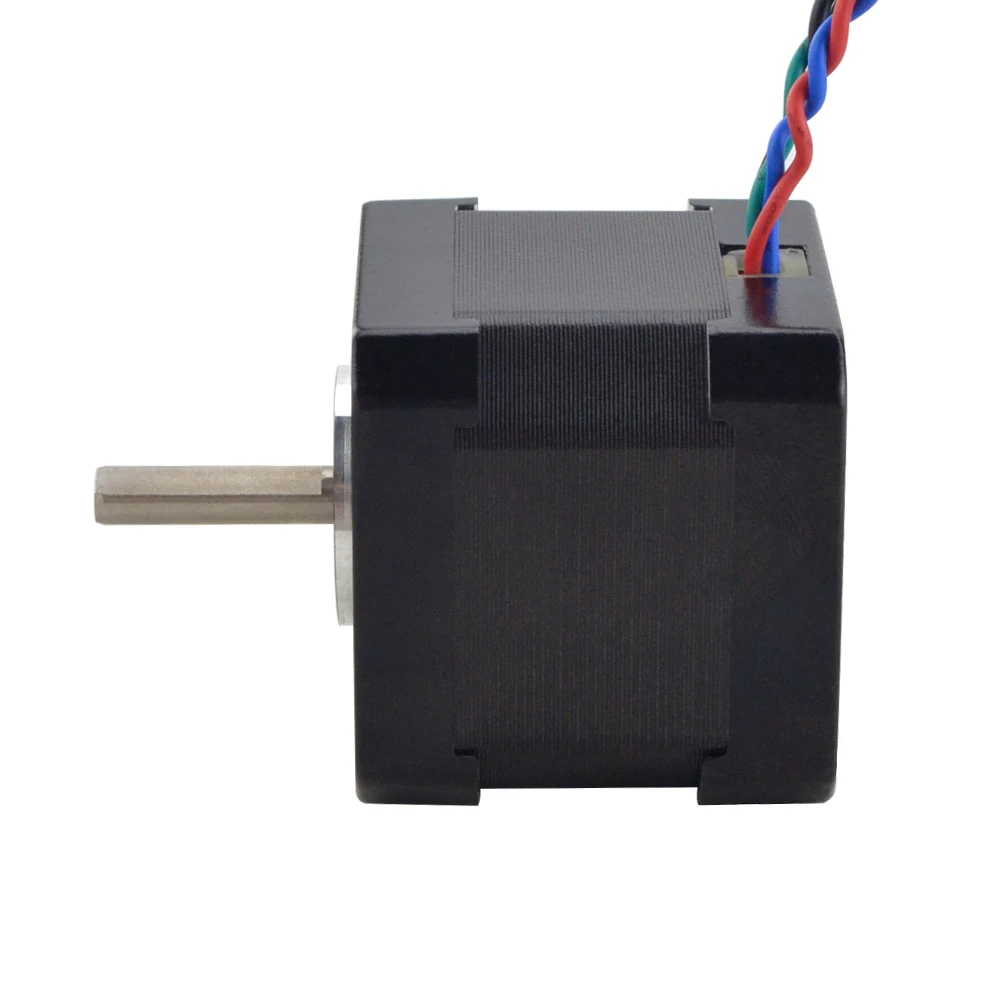 STEPPERONLINE Nema 17 step Motor 3D deg 33Ncm(46.74oz.in) 3D yazıcı için 1.0A 40mm çap 5mm step Motor 4-lead