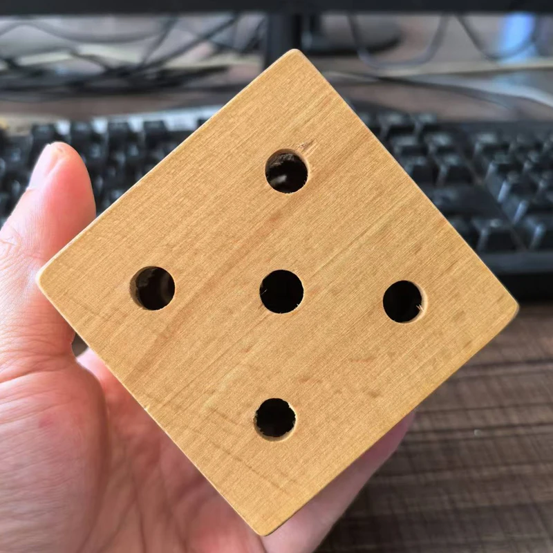 Drewniany Labirynt Marmurowy Labirynt Gra 3D Kostka IQ Trening Logiczny Łamigłówki dla Dorosłych i Dzieci Zabawki Edukacyjne Luksusowe Prezenty