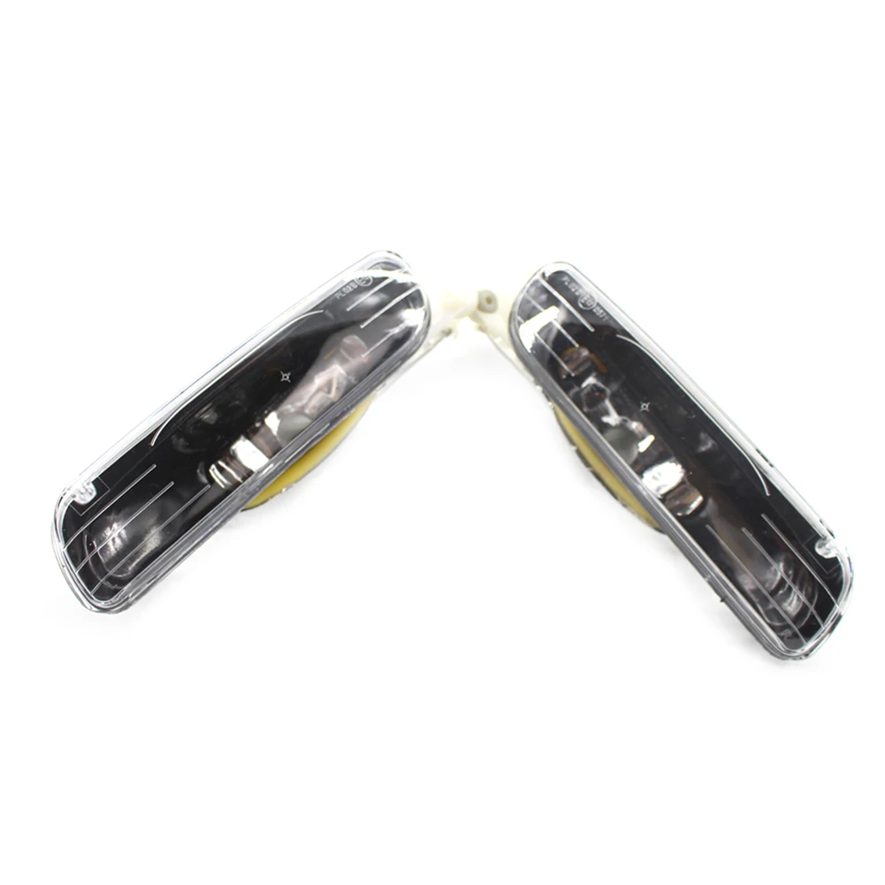 

For BMW 3 Series Front Bumper Fog Light E46 Front Bumper Light Car Front Bumper Black Transparent ABS PC Material
