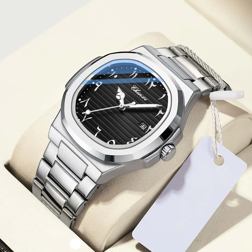 

CHENXI новые мужские роскошные кварцевые часы Nautilus Style восточные арабские цифры водонепроницаемые модные наручные часы для мужчин подарок