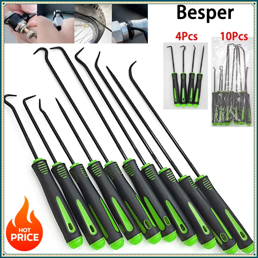 

Набор из 4 прецизионных инструментов для снятия автомобильных сальников/уплотнительных колец, съемник-крюк и инструмент для демонтажа (хит продаж)