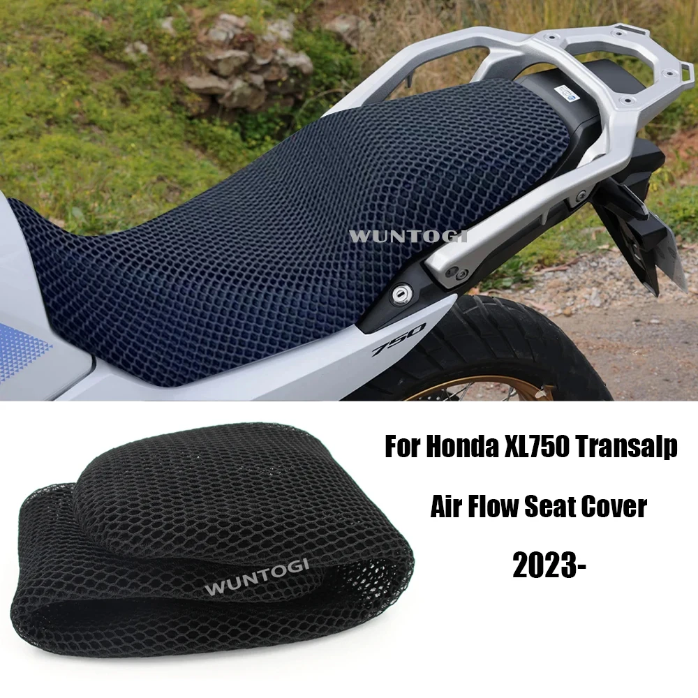 

For Honda XL750 Transalp Insulated Breathable Seat Protection XL 750 Transalp XL750 Motorcycle Accessories Air Flow Seat Cover