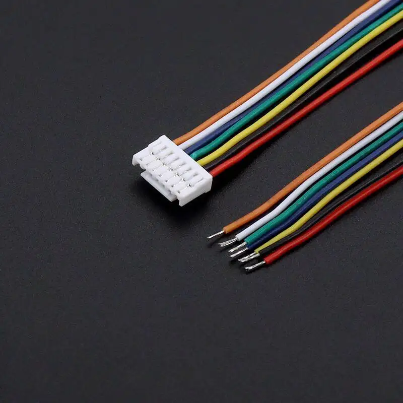 5 Stück GH1.25 Anschlussklemme, Stecker, Rastermaß 1,25 mm, Einzelkopf, Doppel 2/3/4/5/6/7/8P, verriegelbar, elektronisch – Detail 8