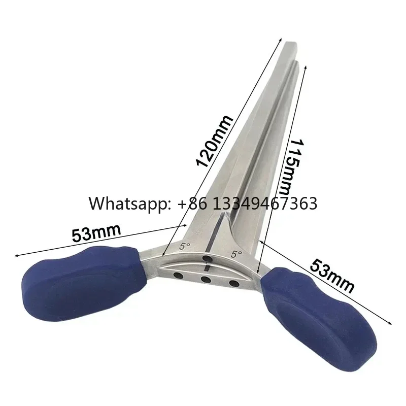 

Stainless Steel Adjustable Positioner Medical Tibial Positioner Orthotic Veterinary Instrument pet