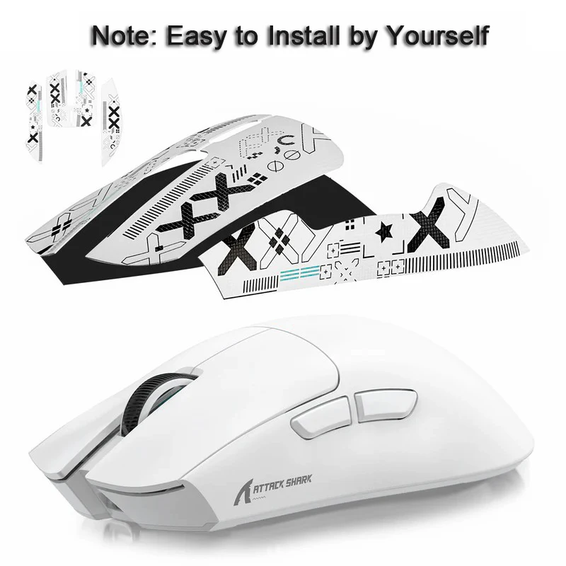 ATTACK SHARK R1 Bluetooth Wireless Mouse 18000dpi PAW3311 Tri-mode Bluetooth 2.4G USB Connection Lightweight Macro Gaming Mouse