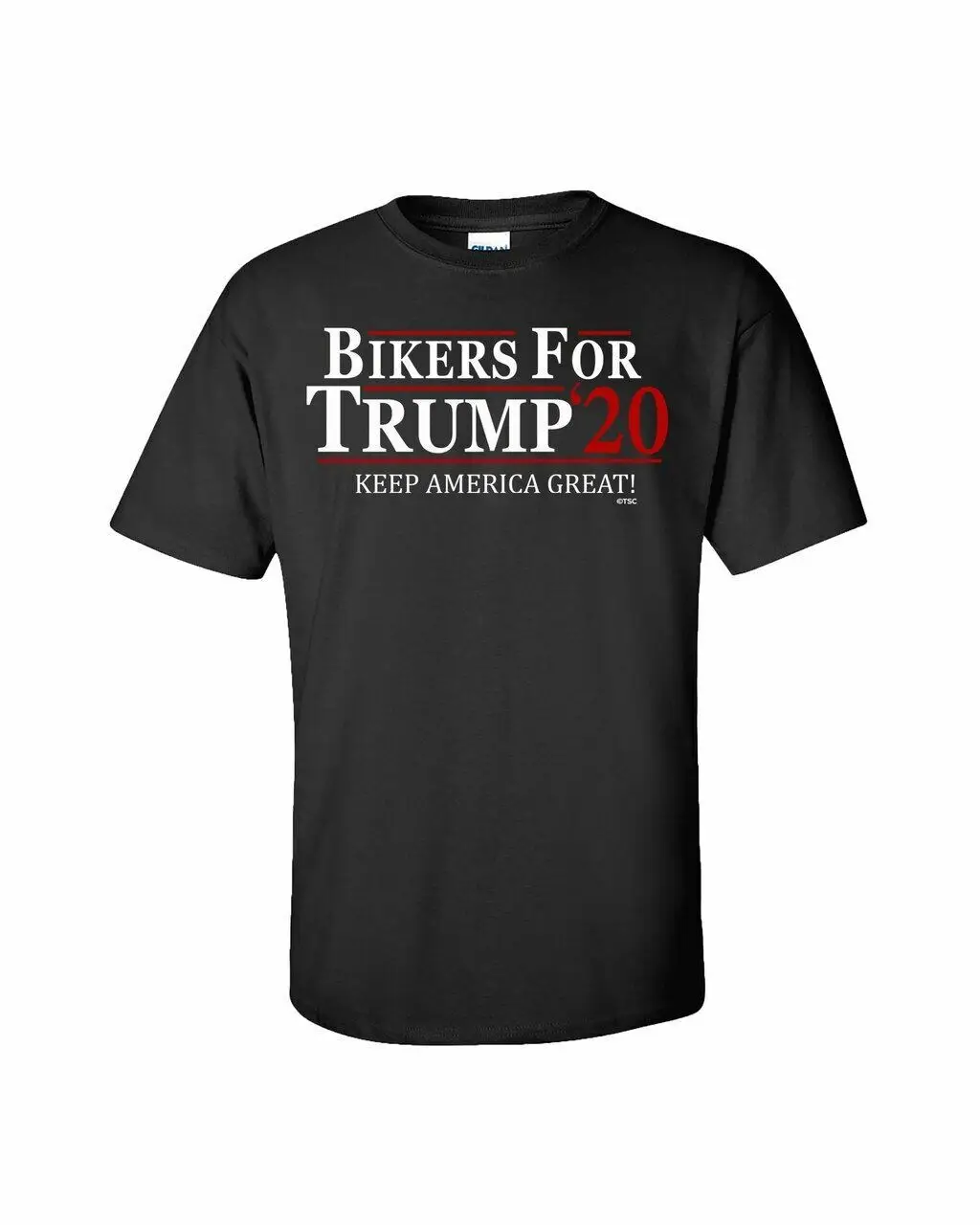 Politique Motards pour Trump T Shirt Manche Courte