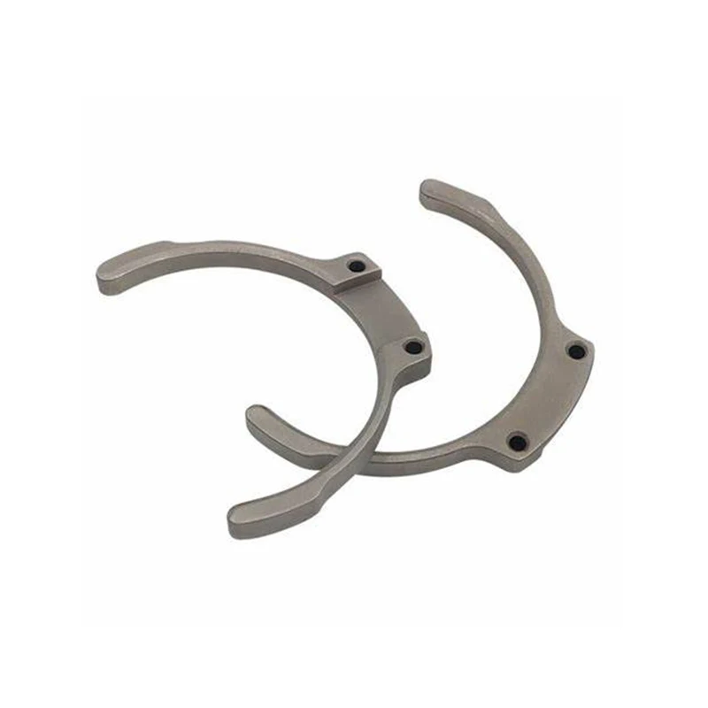 CNC Machining Custom Precision Aluminum Alloy C-Type Snap Ring, Open Positioning Ring, C-Shaped Mechanical Fixing Ring