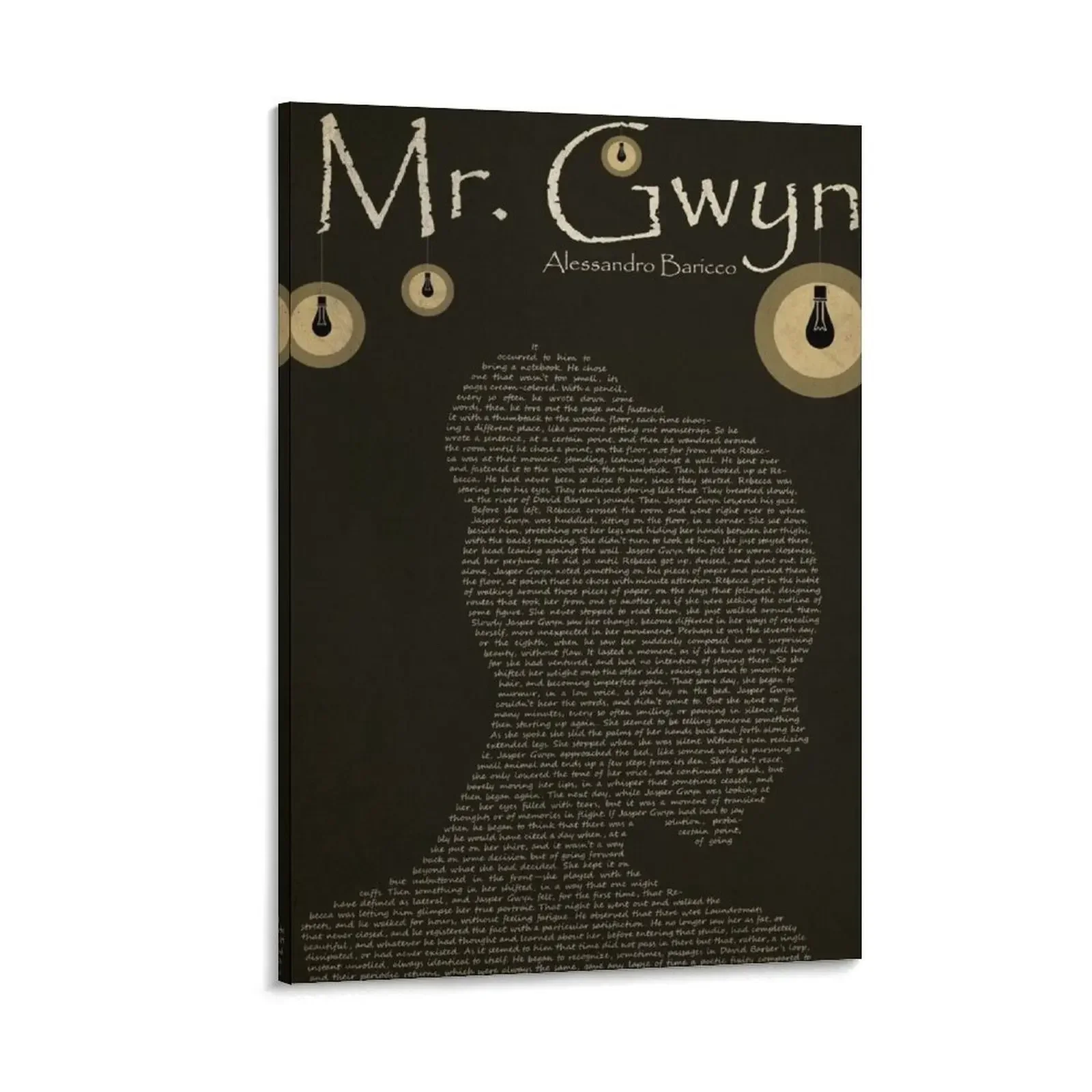 

Mr. Gwyn Minimalist Canvas Painting home decor interior aesthetic room decor fashion wall paintings