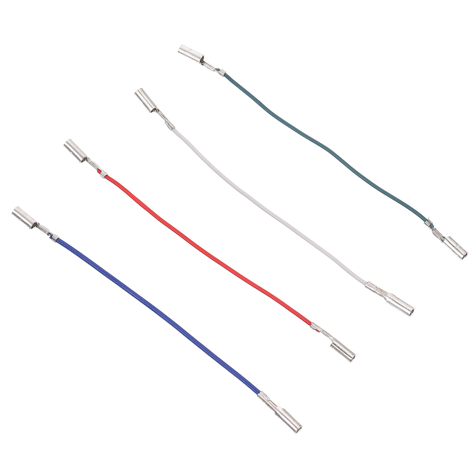 4Pcs Record Player Wires Reliable Phono Lead Wire Set Smooth Signal Transmission for Audio Devices Easy Install Remove