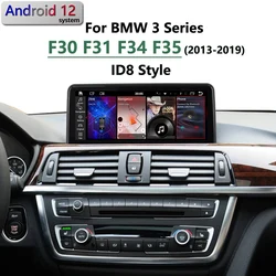 Android 12 CarPlay autoradio Auto Stereo lettore multimediale di navigazione GPS per BMW serie 3 F30 F31 F34 320d 325i NBT EVO Screen