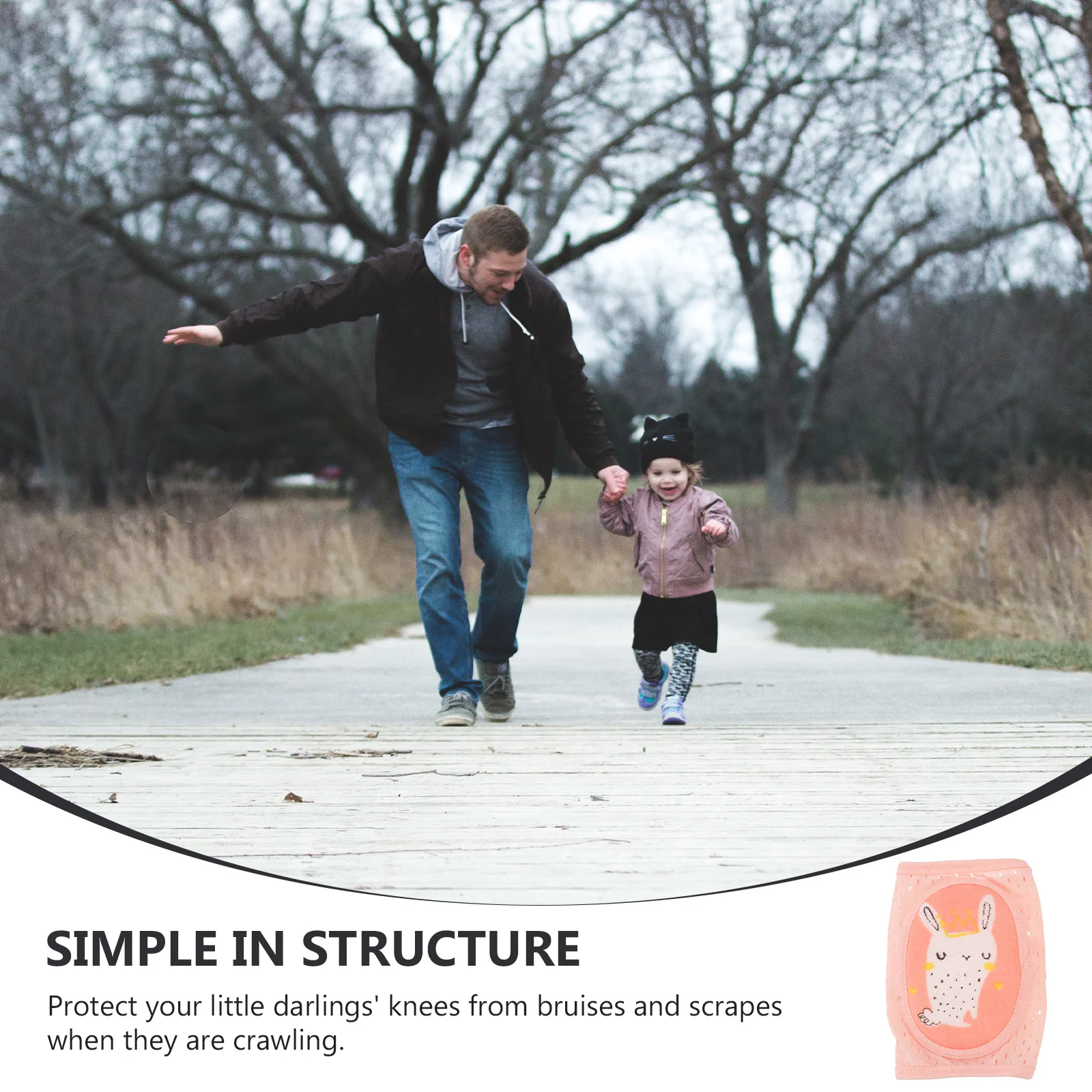 1 paio di cerotti per ginocchia striscianti per bambini struttura semplice facile da usare proteggere le ginocchia contusioni graffi neonati cuscinetti per neonati cuscinetti per neonati