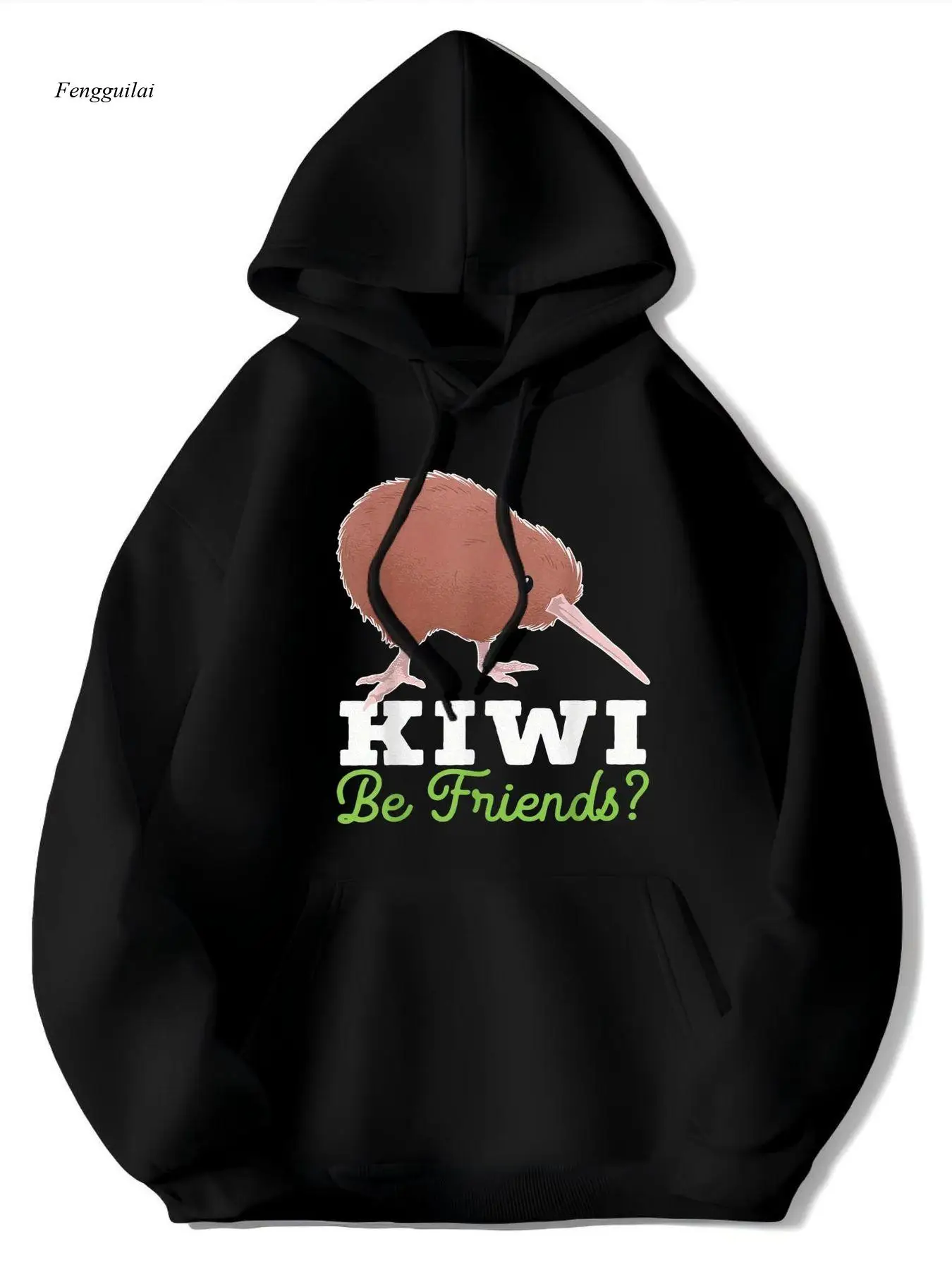 

Толстовка с изображением птицы киви — милая толстовка с рисунком птицы киви и птицы киви с изображением «Кiwifriends» Принт, пуловер из мягкого флиса