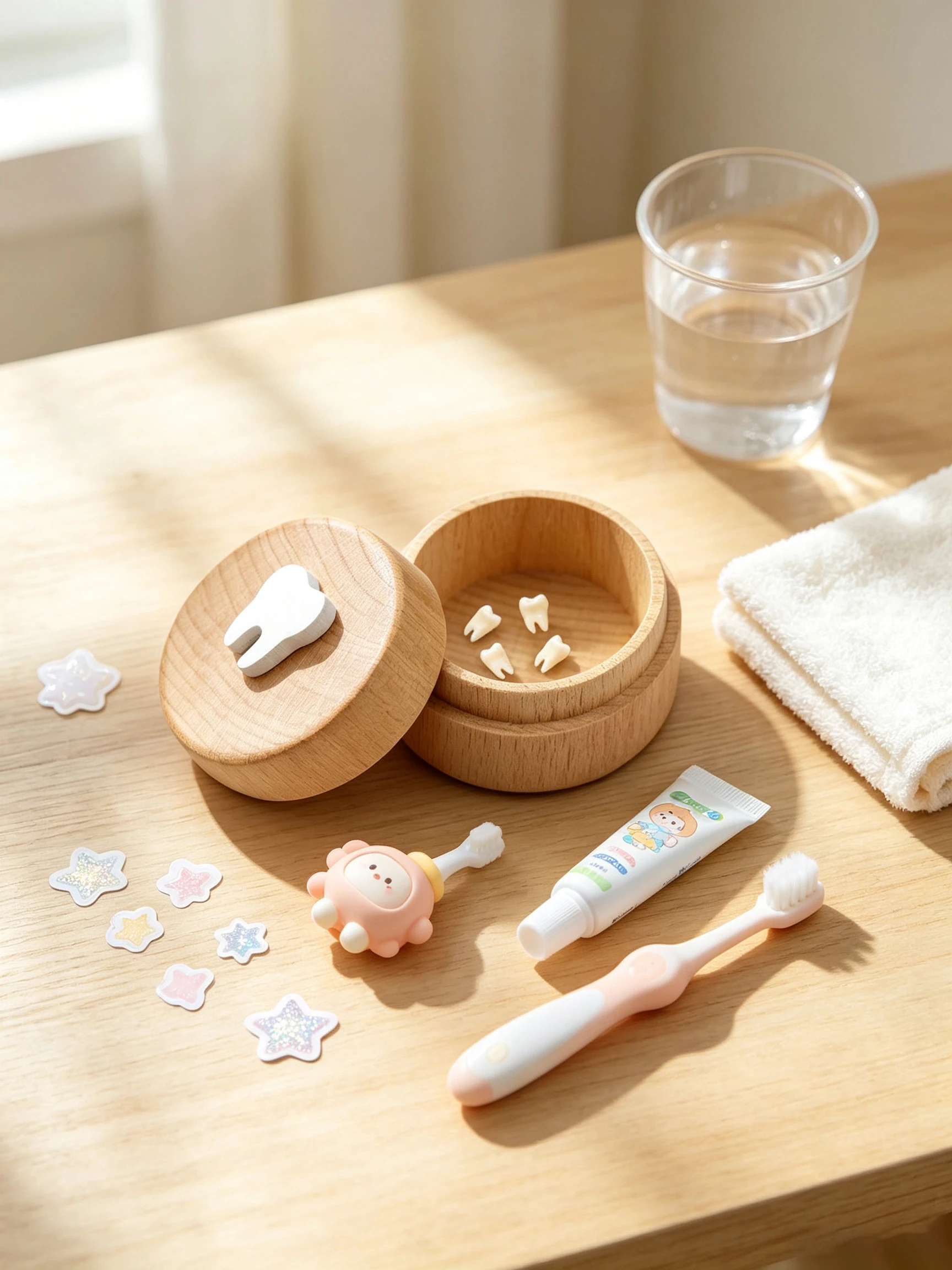 1 stuk schattig houtsnijwerk 3 - Baby Keepsake Box recensie en prijs