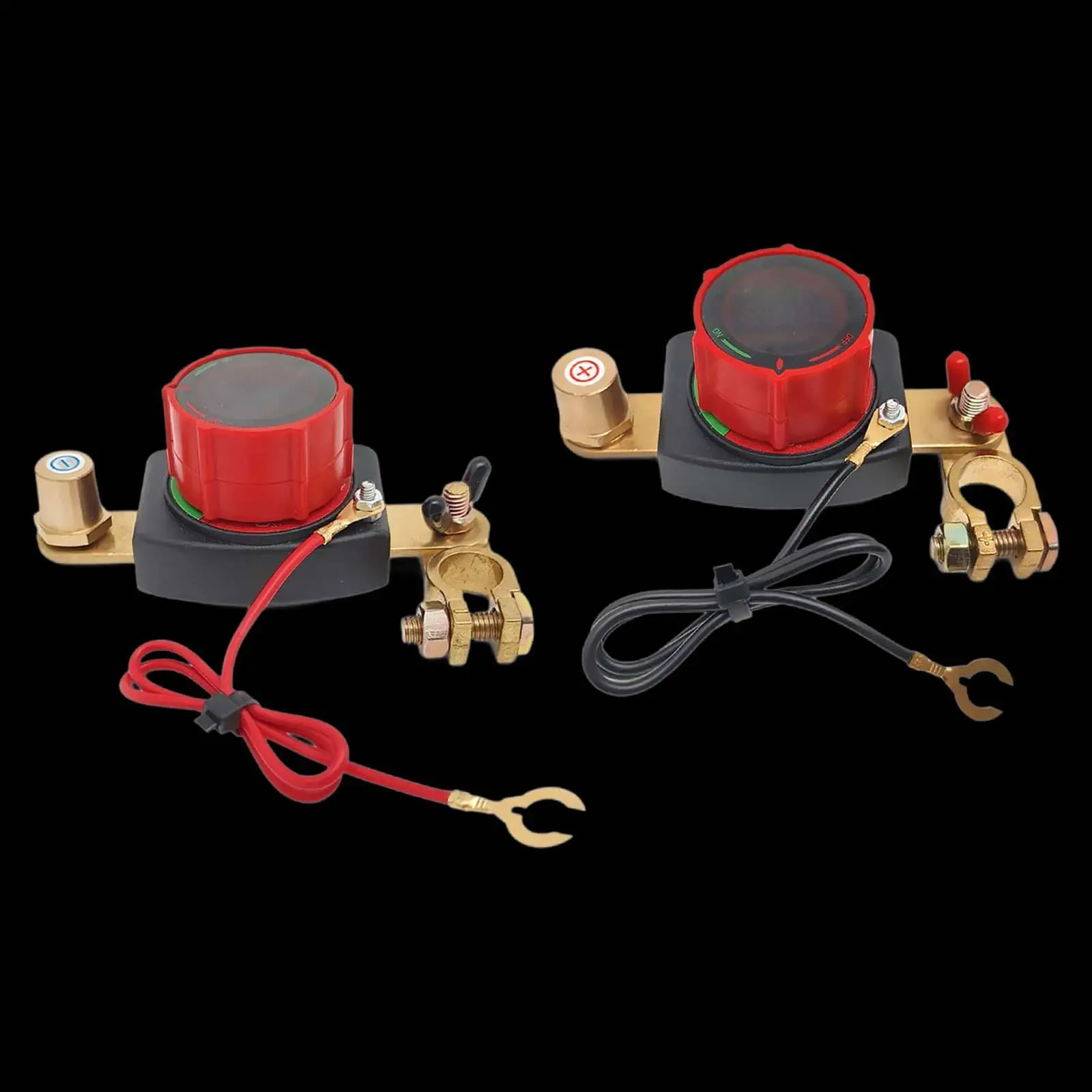 

High Current Battery Disconnect Switch Battery Power Isolator Versatile Replace Parts with Display Switch