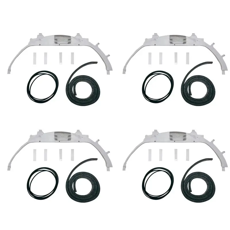 4 Set Dryer Bearing Kit Drying Machine Front Drum Bearing Repair Kit Replacement Parts For Ge WE49X20697-B61B