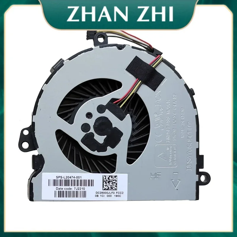 New Laptop cooler CPU cooling fan for HP 250 255 256/G7 15-da TPN-C135 C136 l2047 4-01