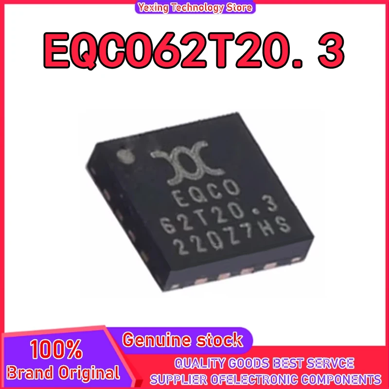 

EQCO62T20.3 EQCO 62T20.3 QFN-16 Chip IC VIDEO DRIVER 16QFN IC chipset New Original in stock