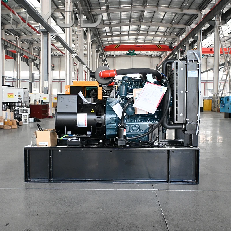 Industrial Use 20kw 40kw 50kw 100kw 200kw 300kw Open Frame Kubota Diesel Generator Set Water Cooled ATS with EPA