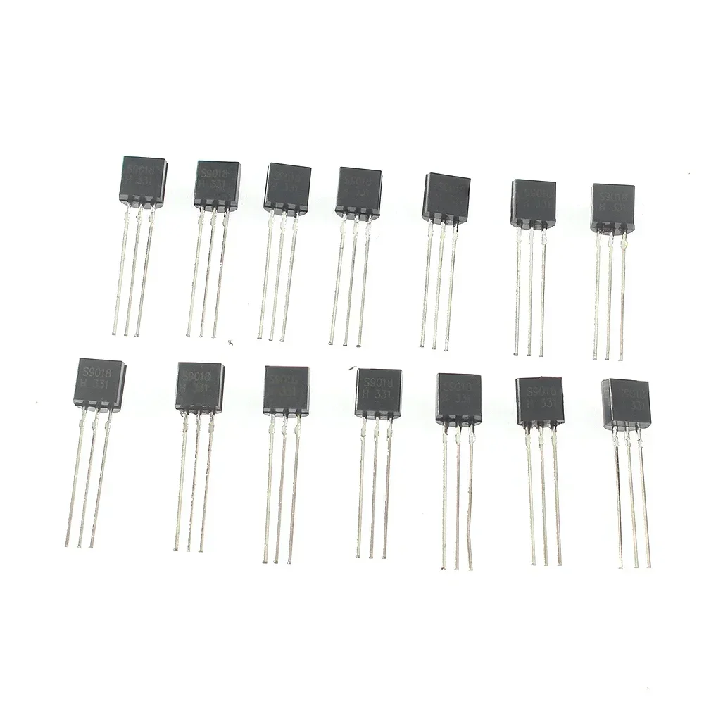 100PCS Transistors Set 2N2222 2N3904 2N3906 2N5401 2N5551 5 Types Transistors Kit NPN PNP 20pcs Each Values Electronics Kit